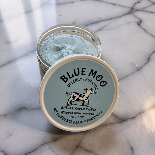 Blue Moo – Whipped Tallow Honey Balm ~ 2oz