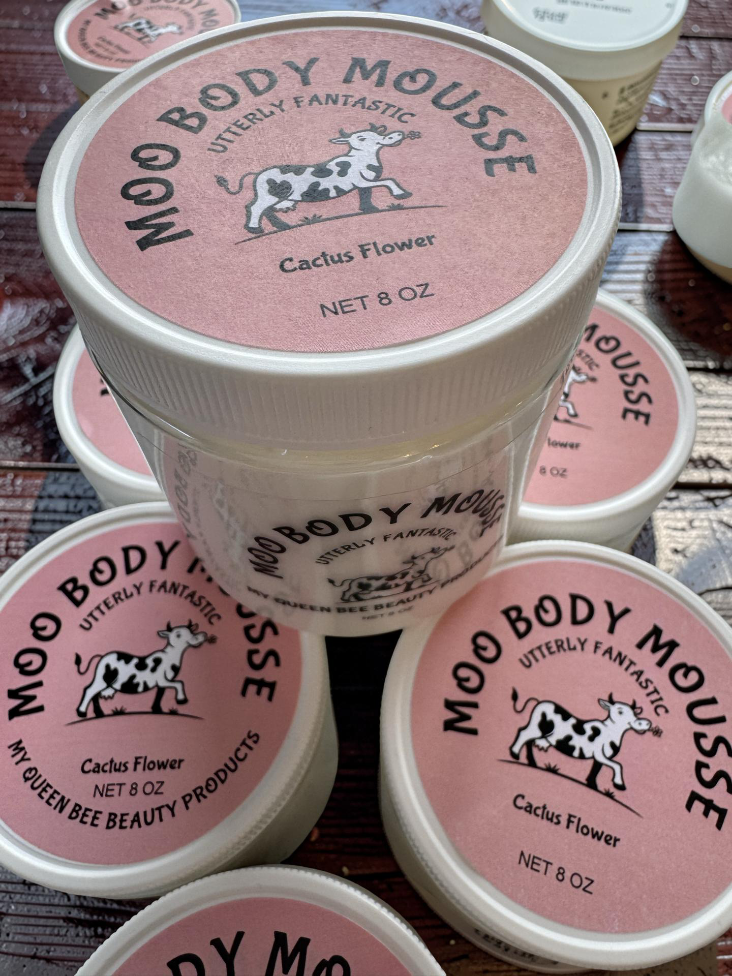 Moo Body Mousse | Grass-Fed Tallow Moisturizer ~ 8 oz