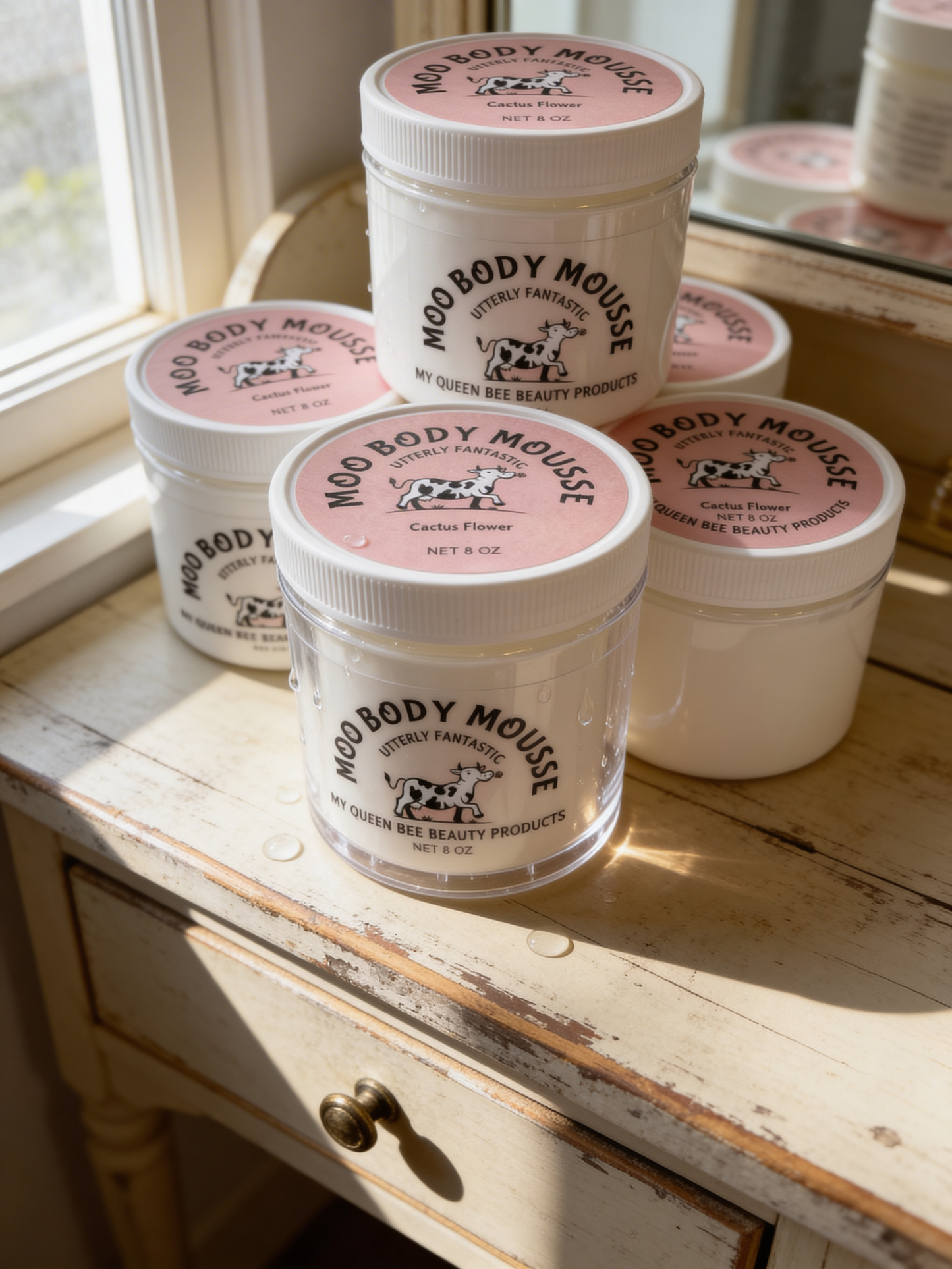 Moo Body Mousse | Grass-Fed Tallow Moisturizer ~ 8 oz