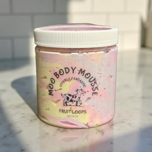 Moo Body Mousse | Grass-Fed Tallow Moisturizer ~ 8 oz