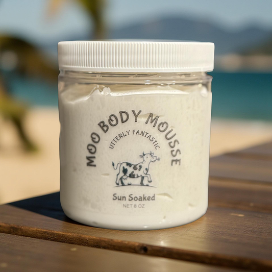 Moo Body Mousse | Grass-Fed Tallow Moisturizer ~ 8 oz