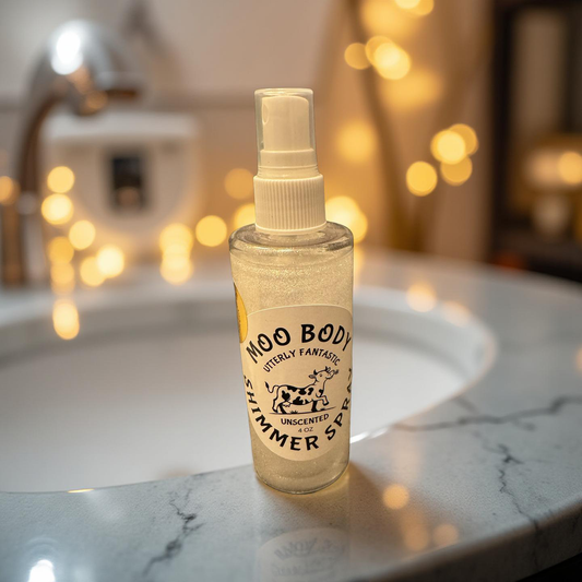 Moo Body Shimmer Spray
