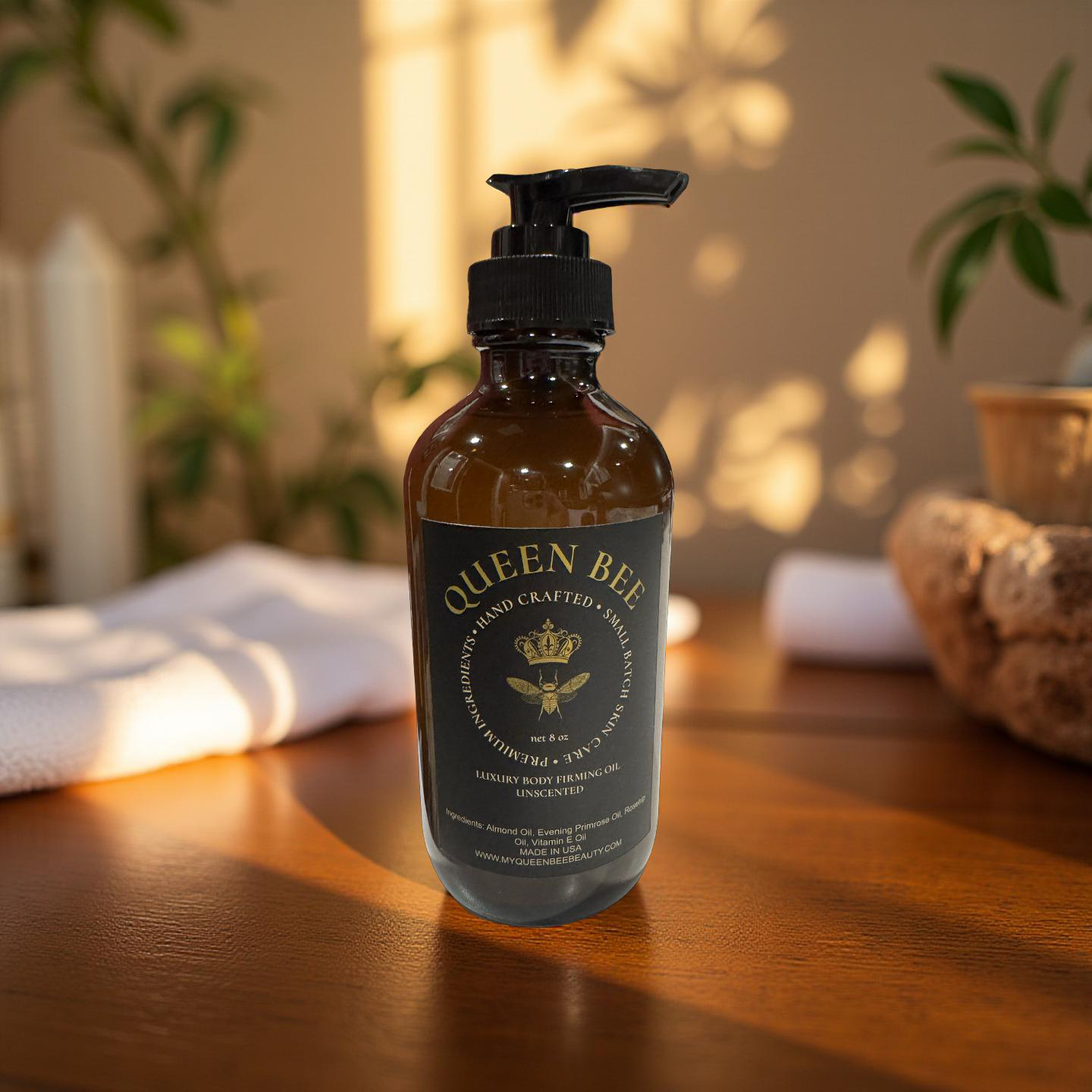 Queen Bee™ Luxury Body Firming Oil ~ 8 oz